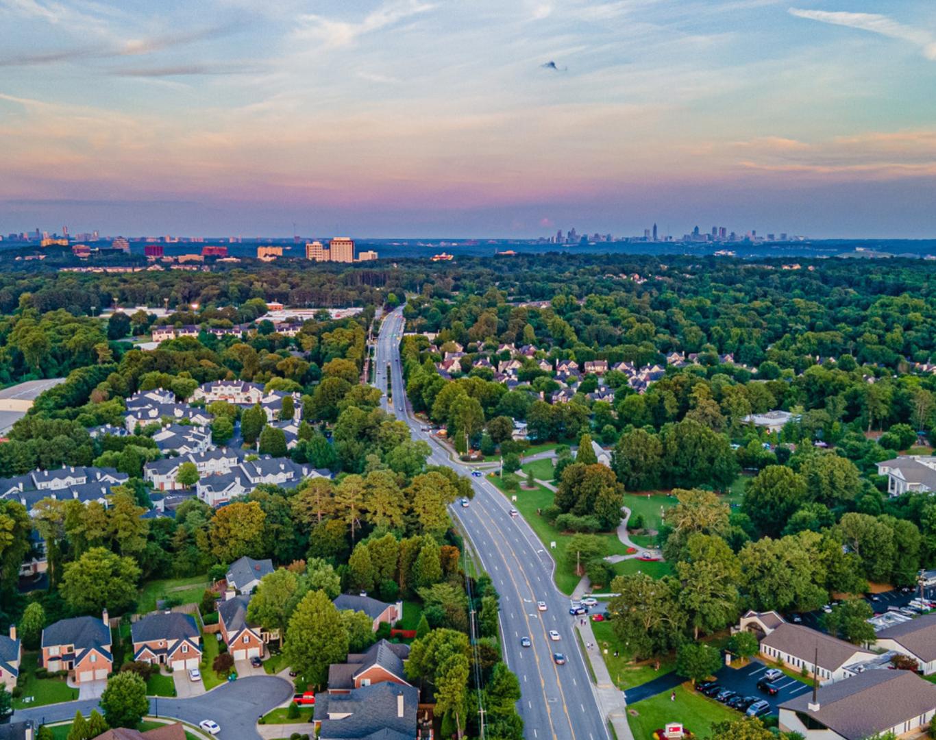 Smyrna Georgia at Sunset View